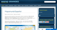 Desktop Screenshot of mapasgrandes.com